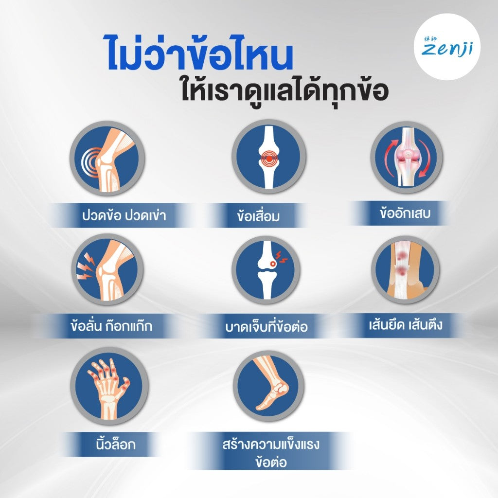 Zenji Eggshell Plus Undenatured Collagen Type II เยื่อหุ้มเปลือกไข่ อันดีเนเจอร์ คอลลาเจน ไทพ์ทู